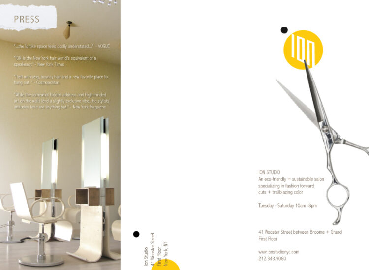 ion Brochure Outside